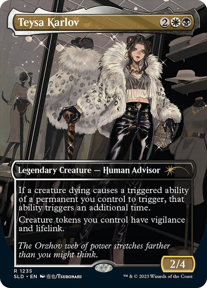 X*D様 MTG アーティストプルーフ Teysa Karlov Teysa Karlov (Borderless) | Commander Masters - Variants