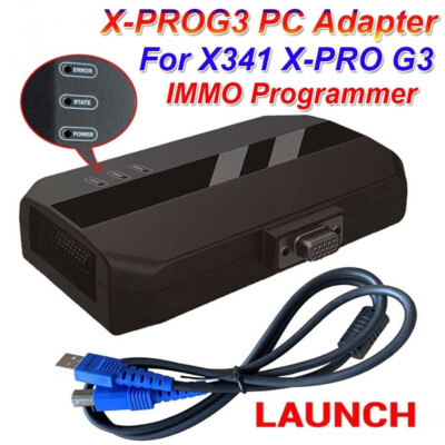 Launch X431 X-PROG3 PC Adapter IMMO E-CU Programming Data Validation USB XProg3