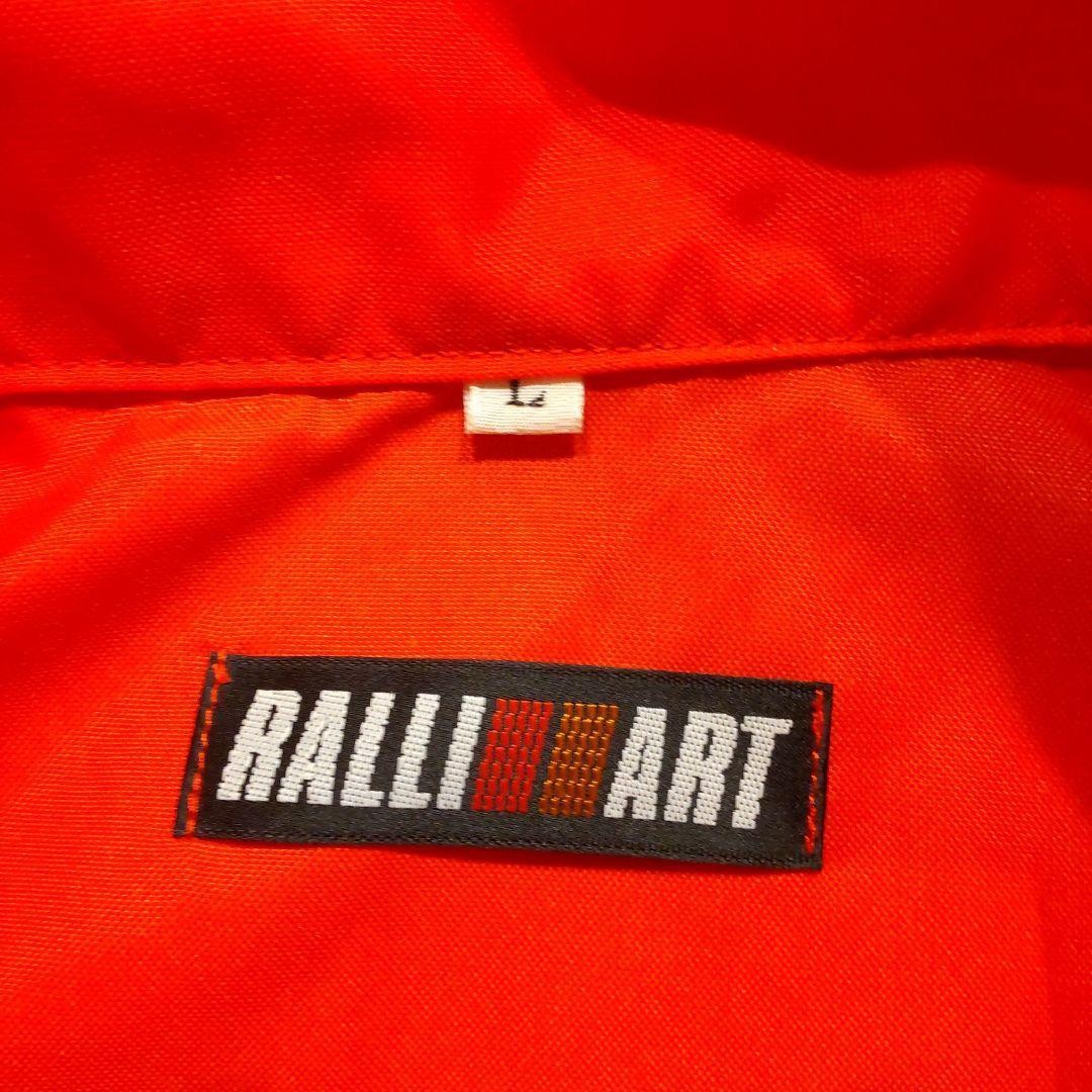 90s Mitsubishi RALLIART Nylon Jacket Red WRC JDM Vintage L | eBay