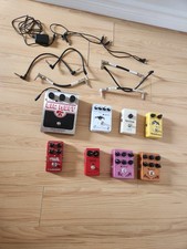 Guitar Pedalboard Lot   Big Muff, MXR Dyna Co...