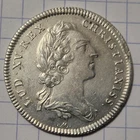 French Silver Royal Token 1766 - Louis XV - INSUPER ALAS ADDIDIMUS - 8,58 gr.