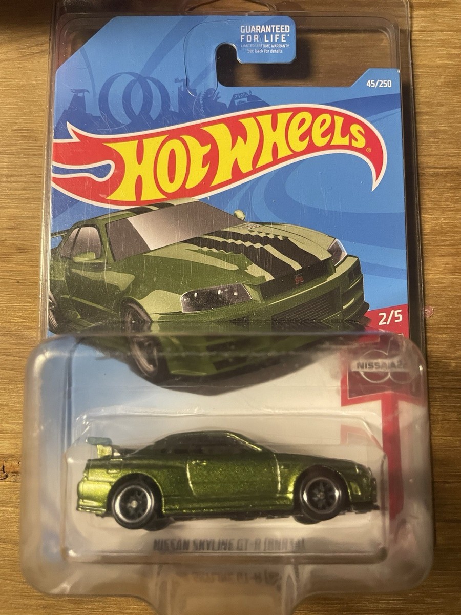 Hot Wheels 2019 SUPER Treasure Hunt NISSAN SKYLINE GTR (BNR34) R34
