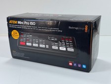 Blackmagic Design ATEM Mini Pro ISO HDMI Switcher  NEW 85 SKB iSeries Case