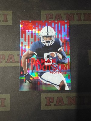 2022 Skybox Metal Universe Jahan Dotson Premium Red Holo 074/100 S-39