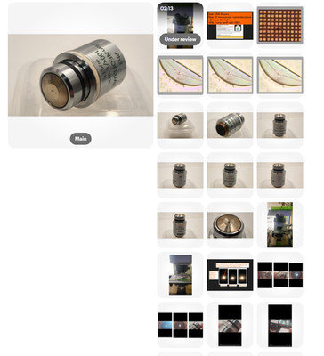 *Exce* 1031-171 Zeiss Plan-NEOFLUAR 100x /1.30 Oil Ph3 Phase Objective RMS 34976