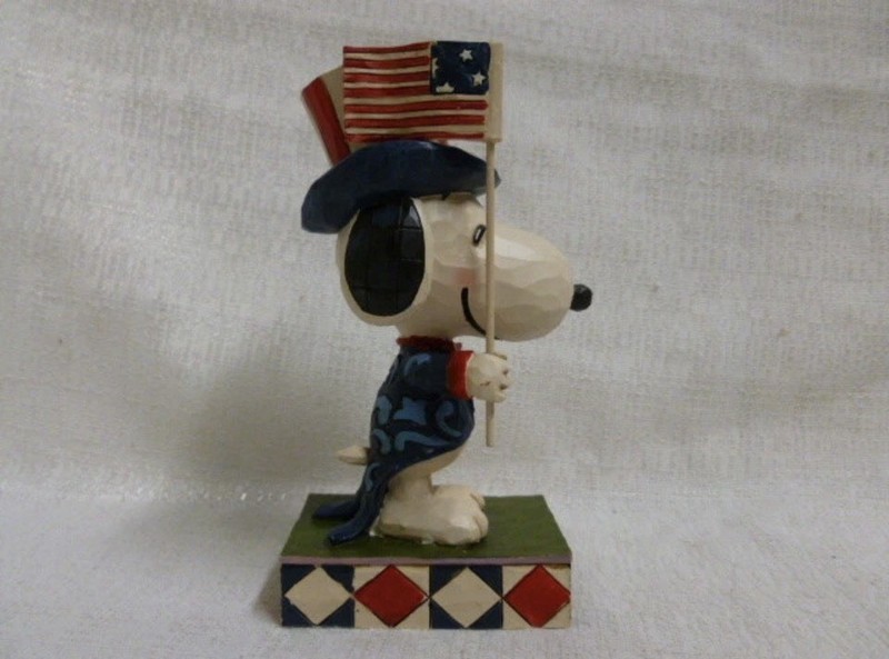 Jim Shore  Snoopy Figurine  4th July Patriotic USA Collectibles