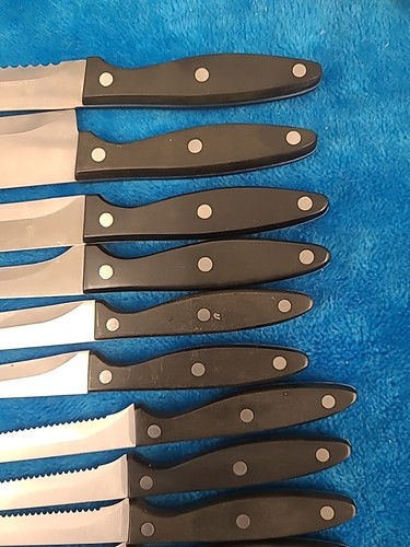 Viners 12pc Stainless Steel Kitchen Set With Wood Handles In Great Condition - Picture 18 of 18