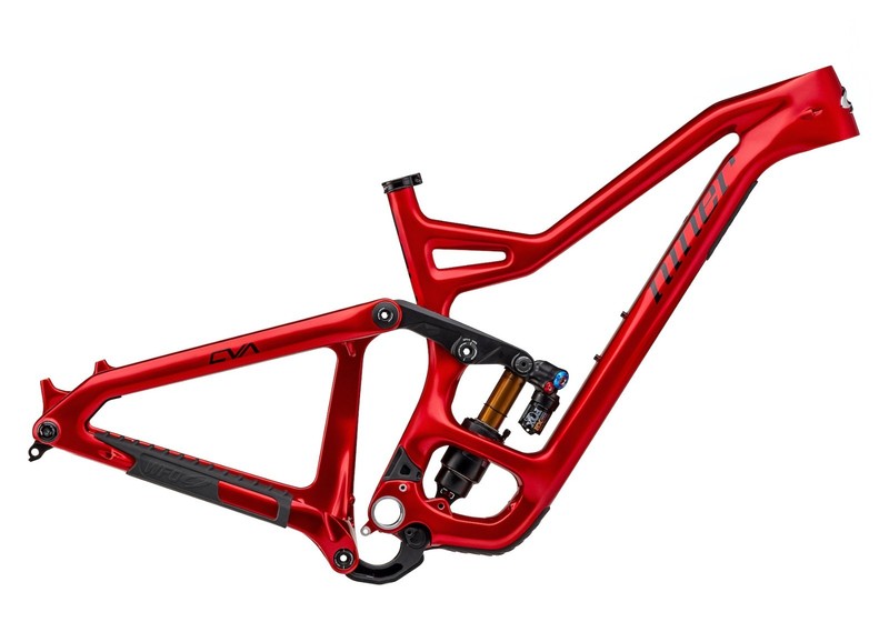 Niner WFO 9 RDO Full Suspension Frame – Fox Float X2 Factory, Hot Tamale, Size L