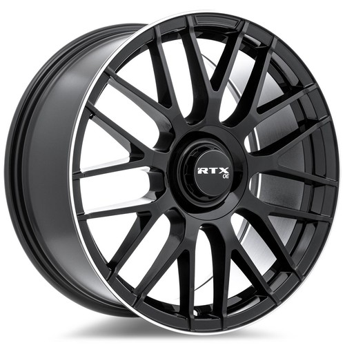 19 Inch Black Alloy Wheel Rim for Mercedes-Benz S560, RTX 83184 19x8.5 5x112 5Lu - 第 1/9 張圖片