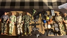 GIJoe’s 1996 (2) ES Toys Power Team (4) accesorios faltan piezas y piezas leer