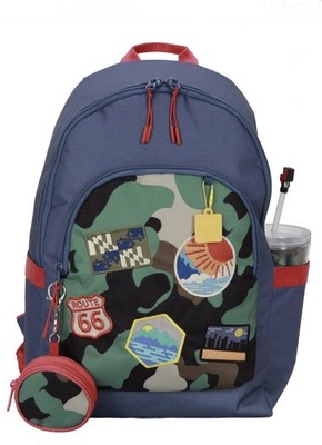 CRCKT Kids Youth Adventure Patch Backpack Set, 3-Piece, Multicolor 16  NWT