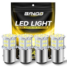 LED Bulb White 1157 Backup Reverse Light 2057 2357 7528 BAY15D Super Bright