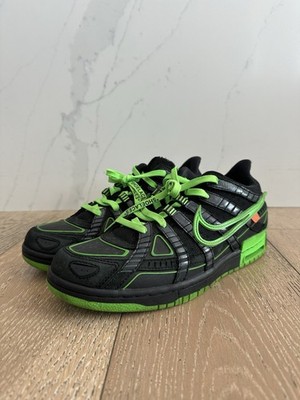 Size 8.5 - Nike Air Rubber Dunk x Off-White Low Green Strike (CU6015-001)