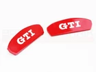 FOR VW GOLF GTI MK 7.5 RED & WHITE NEW CALIPER TRIM EMBELEM 340195 5G0698221A