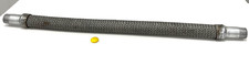 STAINLESS STEEL BRAIDED HOSE 3/4" END HOSE DIA. 24" LENGTH