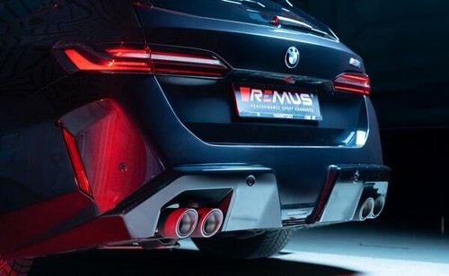 REMUS Duplex Klappen Sportauspuff je 2x100 Titan für BMW M5 G90 Limo G99 Touring - Bild 1 von 8