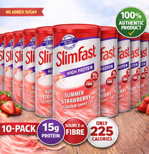 SLIMFAST Strawberry Milkshake Powder 10x365G