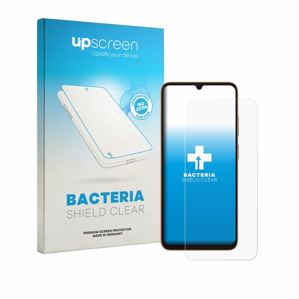 upscreen Schutzfolie FüR Doogee Note 57 Lite Anti-Bakteriell Displayfolie Klar-image