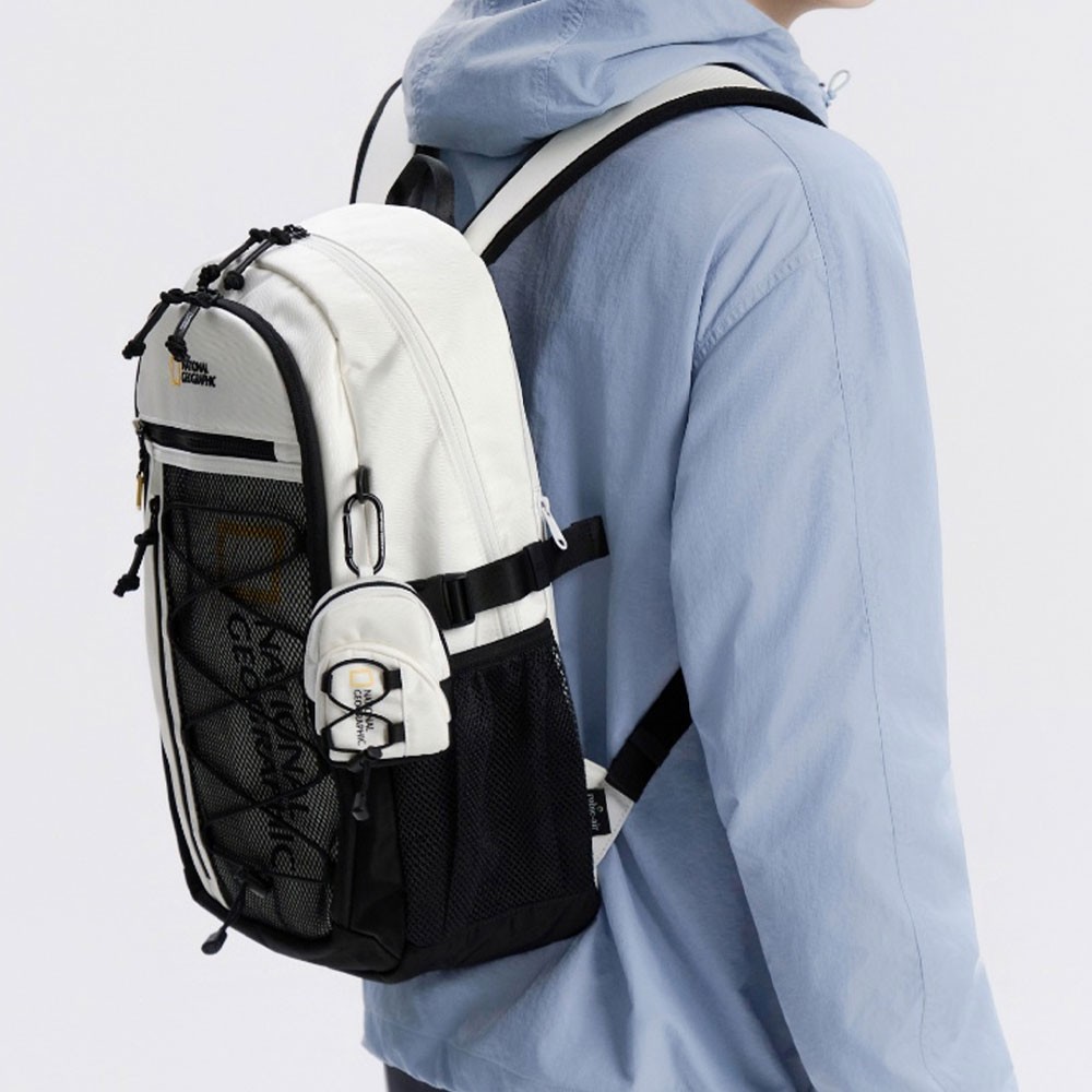 NATIONAL GEOGRAPHIC BUDDY BACKPACK 23L N261ABG540 WHITE UNISEX