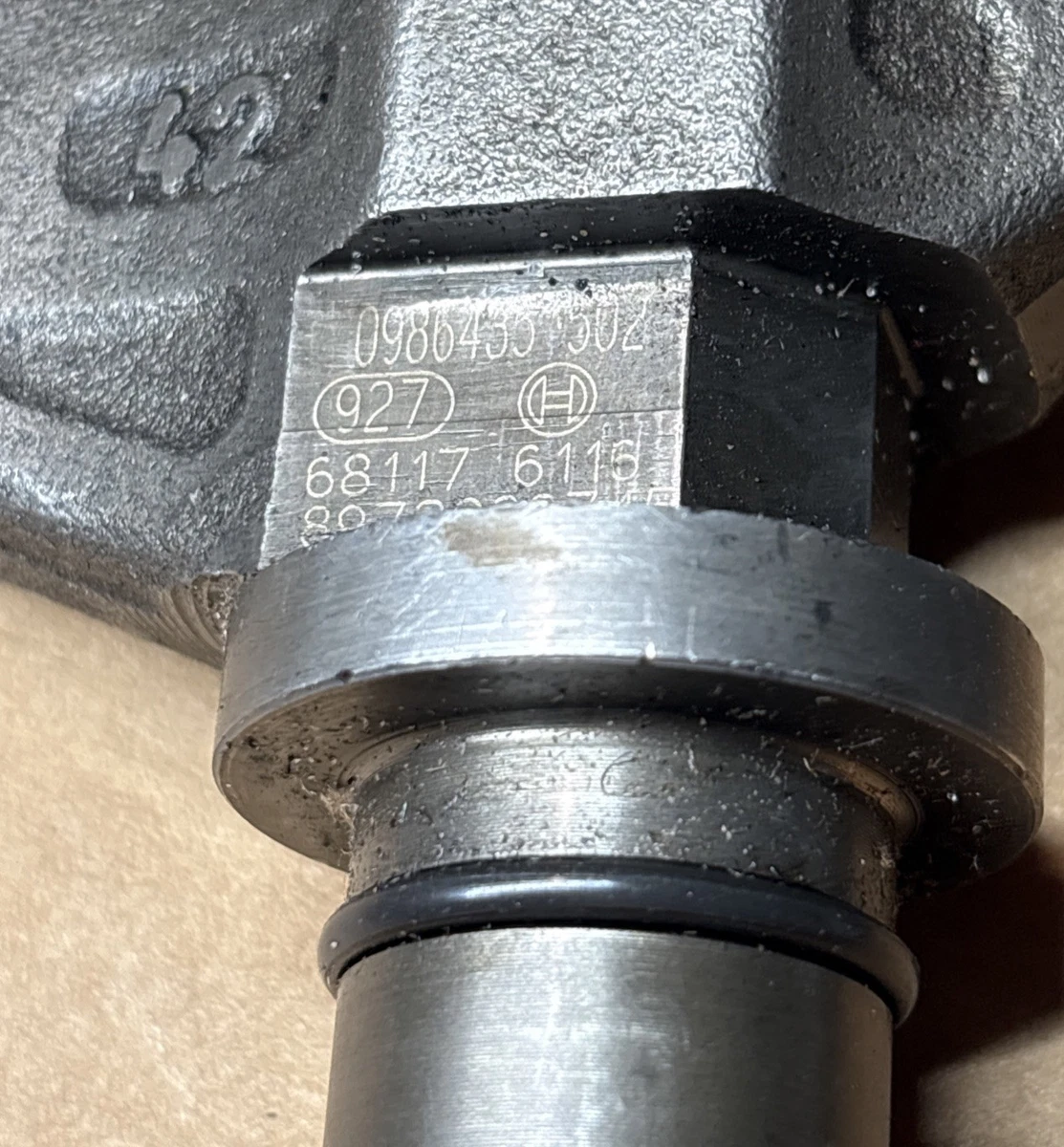 LOT OF 2 GM 6.6L DURAMAX LB7 FUEL INJECTOR | 0986-435-502 photo 3