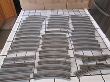 large lot of atlas train tracks HO scale
