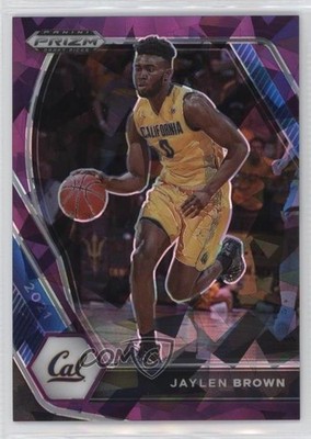 2021-22 Panini Prizm Draft Picks Purple Ice Prizm 9/149 Jaylen Brown #79 1f7d