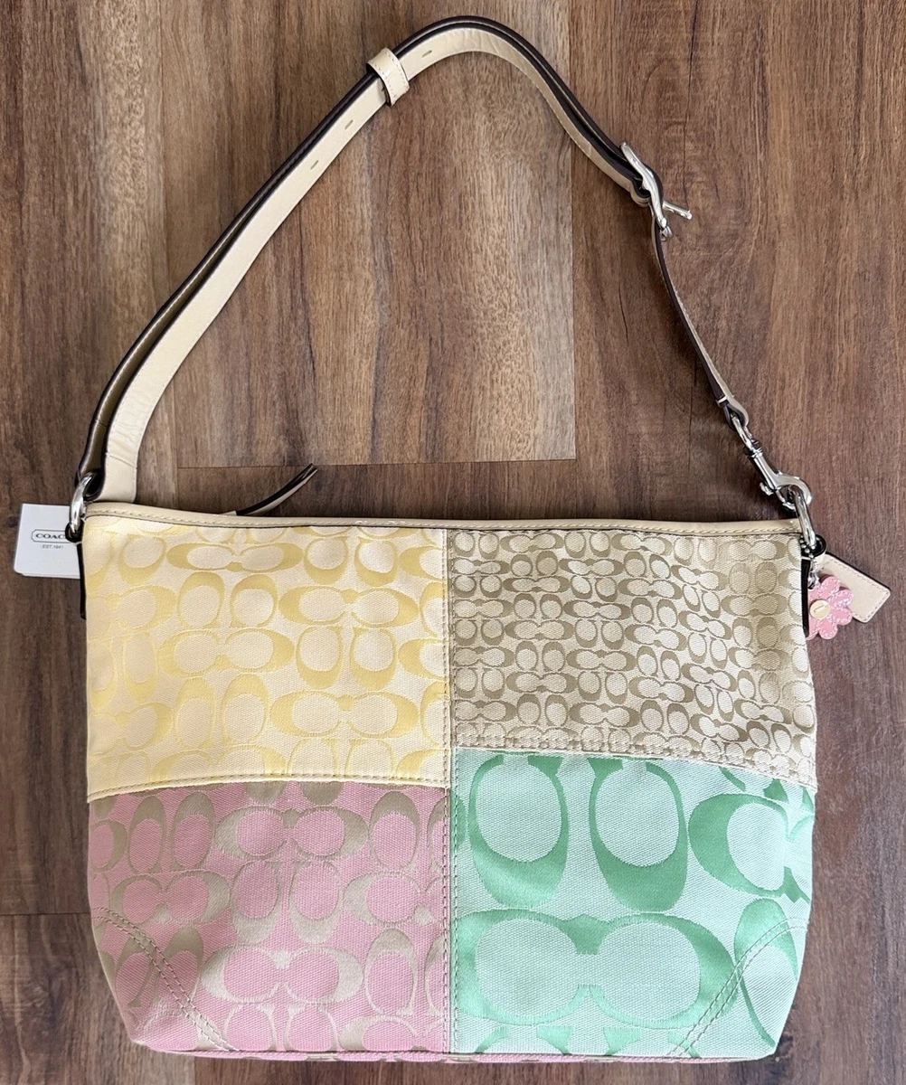 Coach Patchwork Leather Exterior Shoulder Bag Bags & Handbags for