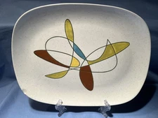 Metlox Poppytrail-CALIFORNIA FREEFORM LARGE PLATTER 13", 1954   $60 eBay Value
