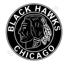 Chicago Blackhawks Logo (1926-1935) Weather Resistant Vinyl Sticker/Decal 07