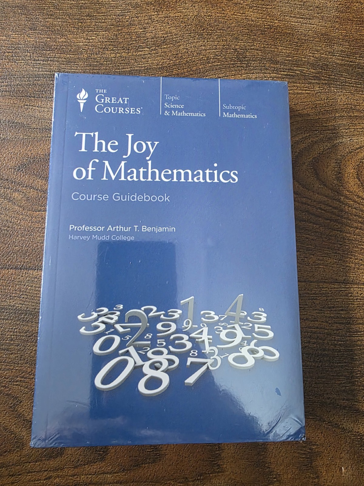Great Courses The Joy of Mathematics Arthur Benjamin 4 DIscs & Guidebook SEALED