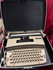 Smith Corona Coronet Super 12 Electric Typewriter w/Case Coronamatic Case Tested thumbnail