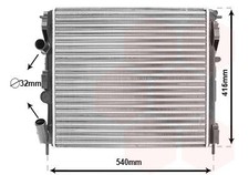 Radiateur Dacia Solenza