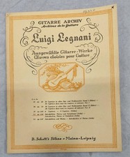 Luigi Legnani Op 224 Introduction Theme Variations Guitar Sheet Music Classical