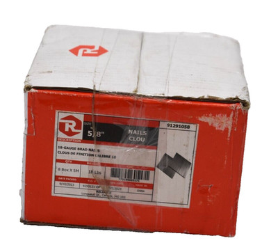 Richelieu Reliable Galvanized Brad Nails 18 Gauge 5/8'' 40000 Pack 91291058