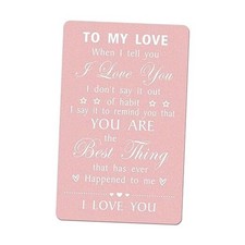  I Love You Gifts for Her Women Romantic- Love Note Card for Love Gifts for Her