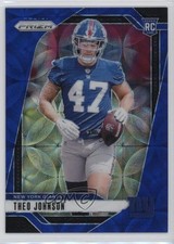 2024 Panini Prizm Rookies Choice Blue Prizm 3/14 Theo Johnson #390 0m89