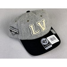 Las Vegas Raiders Stoney Clover Lane x '47 Adjustable Wool Hat Gray OSFA