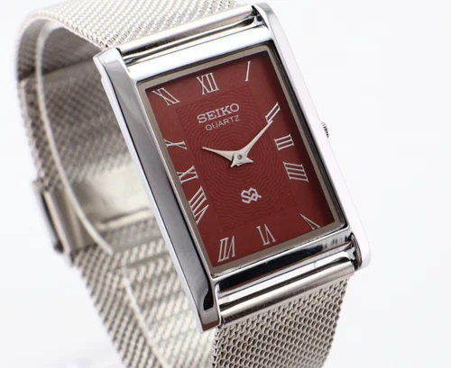 Vintage Seiko Slim Tank Quartz Men's Watch, Gentleman’s Choice - FREE SHIPPING