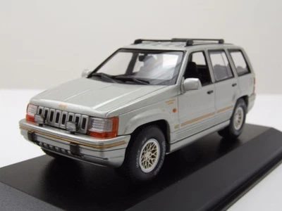 Jeep Grand Cherokee 1995 Argent Modèle Réduit 1:43 Maxichamps - Photo 1/4