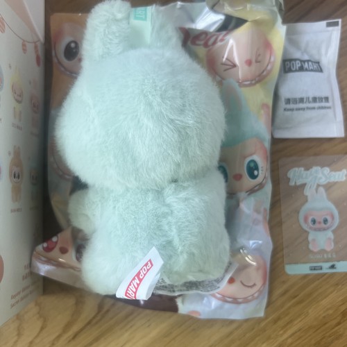 Pop Mart Labubu I Mostri Hanno Un Seduto QUQU Peluche Vinile 100% Autentico Aperto - Foto 3 di 9