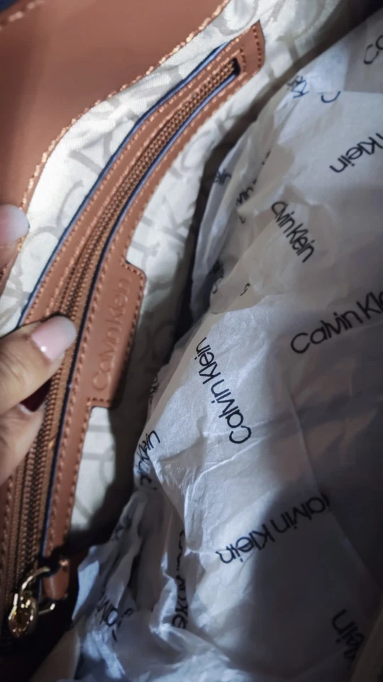 синий и коричневый Calvin Klein бумажник - Изображение 3 из 4