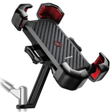 Universal Spiegel Handy Halterung Smartphone Halter Motorrad Bike Roller Scooter