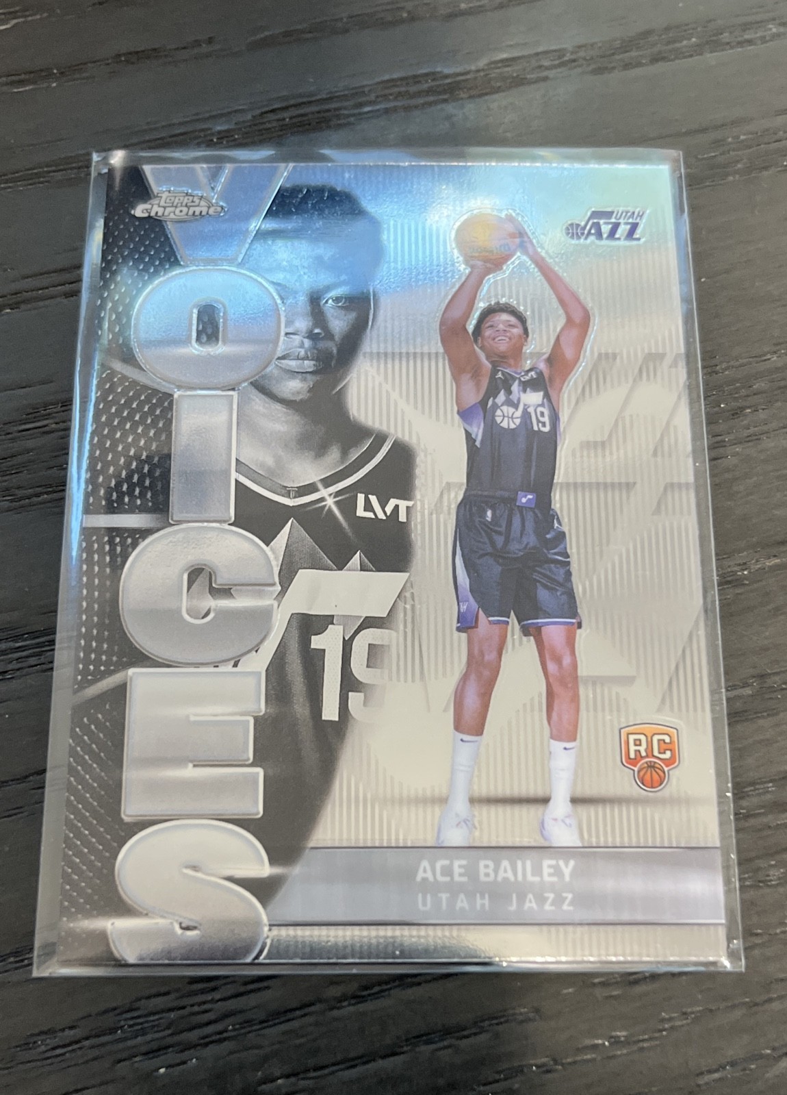 2025-26 Topps Chrome - Voices Ace Bailey #VS-10 (RC)