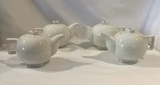Teaforte “Solstice” Porcelain 12 oz Teapot (4 available) White w/lid
