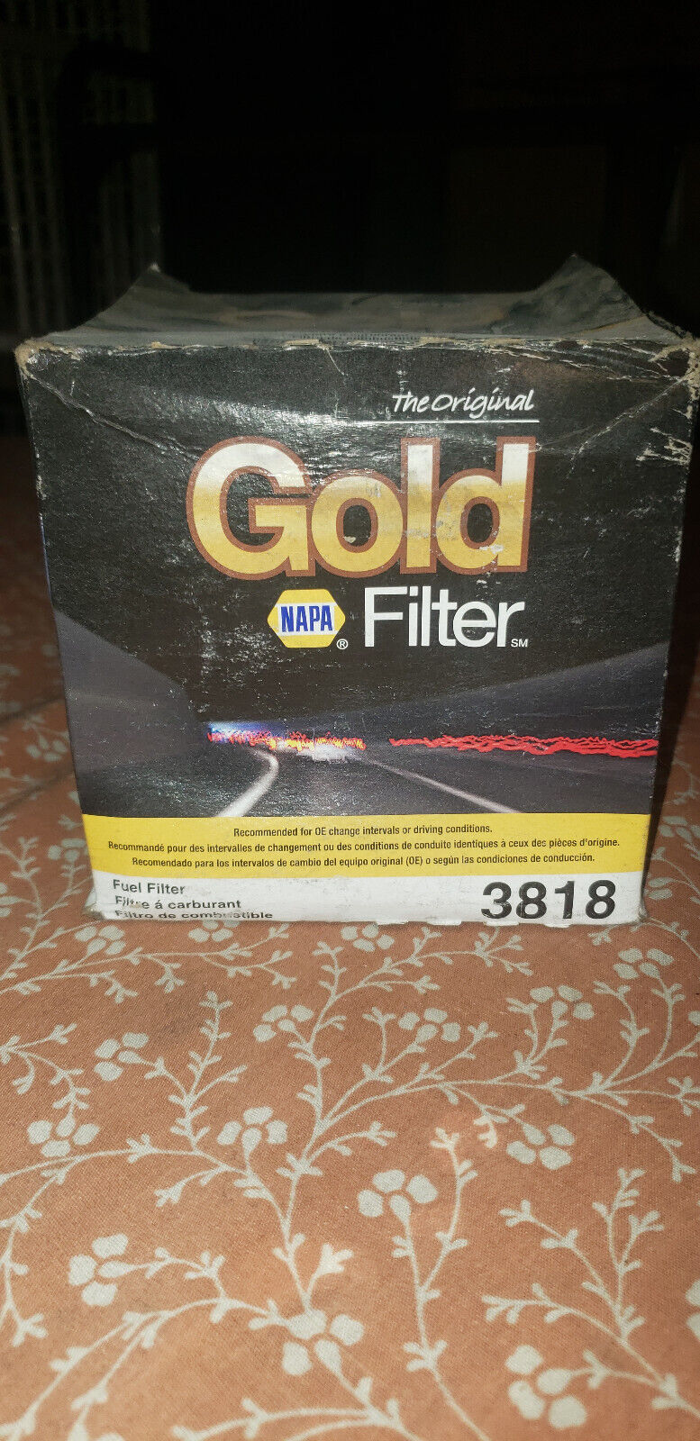 3818 NAPA GOLD FUEL FILTER (WIX 33818)