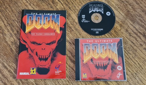 THE ULTIMATE DOOM - PC BIG BOX CD-ROM GAME - COMPLETE - VGC! RARE! - Afbeelding 10 van 14