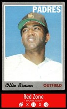 1970 Topps - #130 Ollie Brown VG/EX