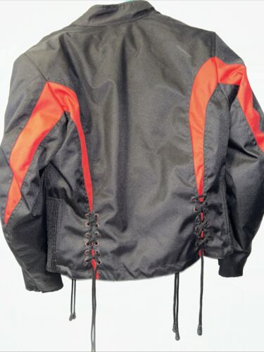 Xelement Med Advanced Motorcycle Gear Black And Red Jacket Padded Lined - Picture 6 of 6