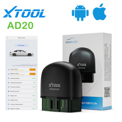 XTOOL Auto Wireless OBD2 Scanner Diagnostic Scan Tool Engine Fault Code Reader 