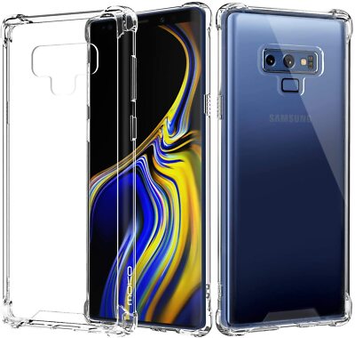 Samsung Galaxy Note 9 Clear Case Protective Anti Scratch Shockproof Bumper Cover
